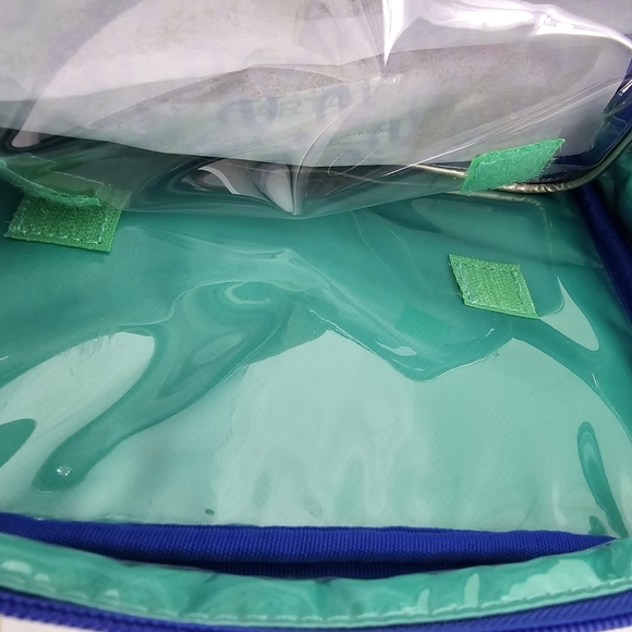 Stephanie Johnson Cosmetic Case Multicolor Geometric Travel Bag - Picture 6 of 7